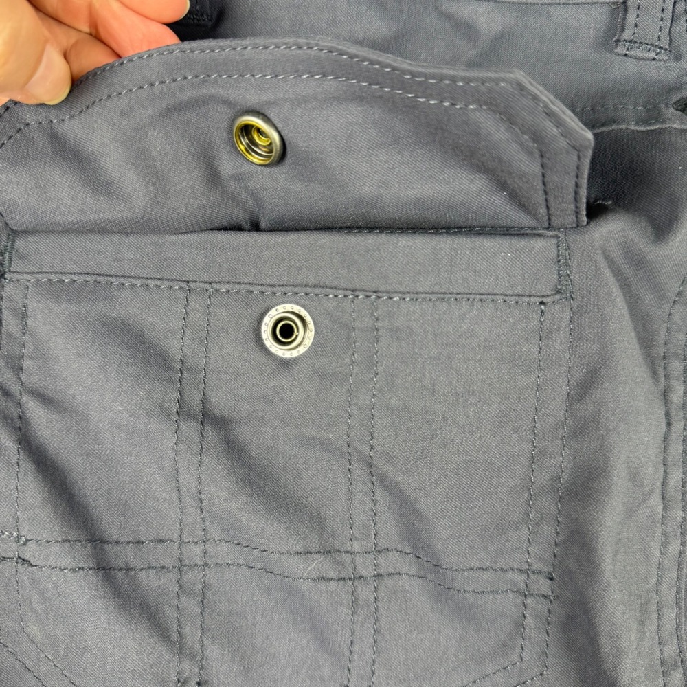 Prana Halle Skort Gray Hiking Athletic Skirt with Built-in Shorts Womens Size 2 - Picture 6 of 10